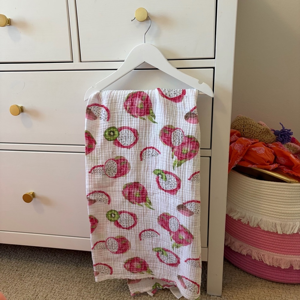 Little Unicorn Pitaya Cotton Muslin Swaddle Blanket